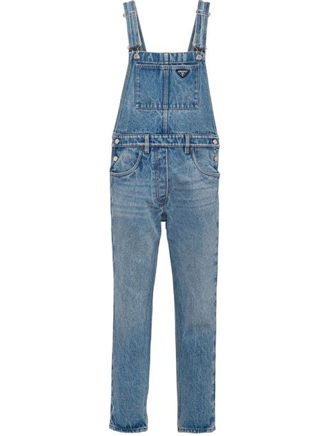 prada dungarees|prada denim dungarees.